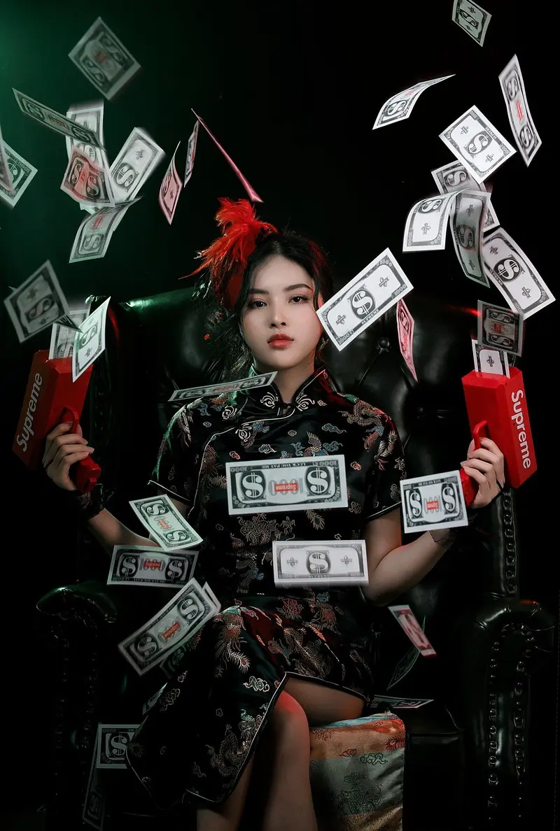 财富能量调整 — 案例示意图